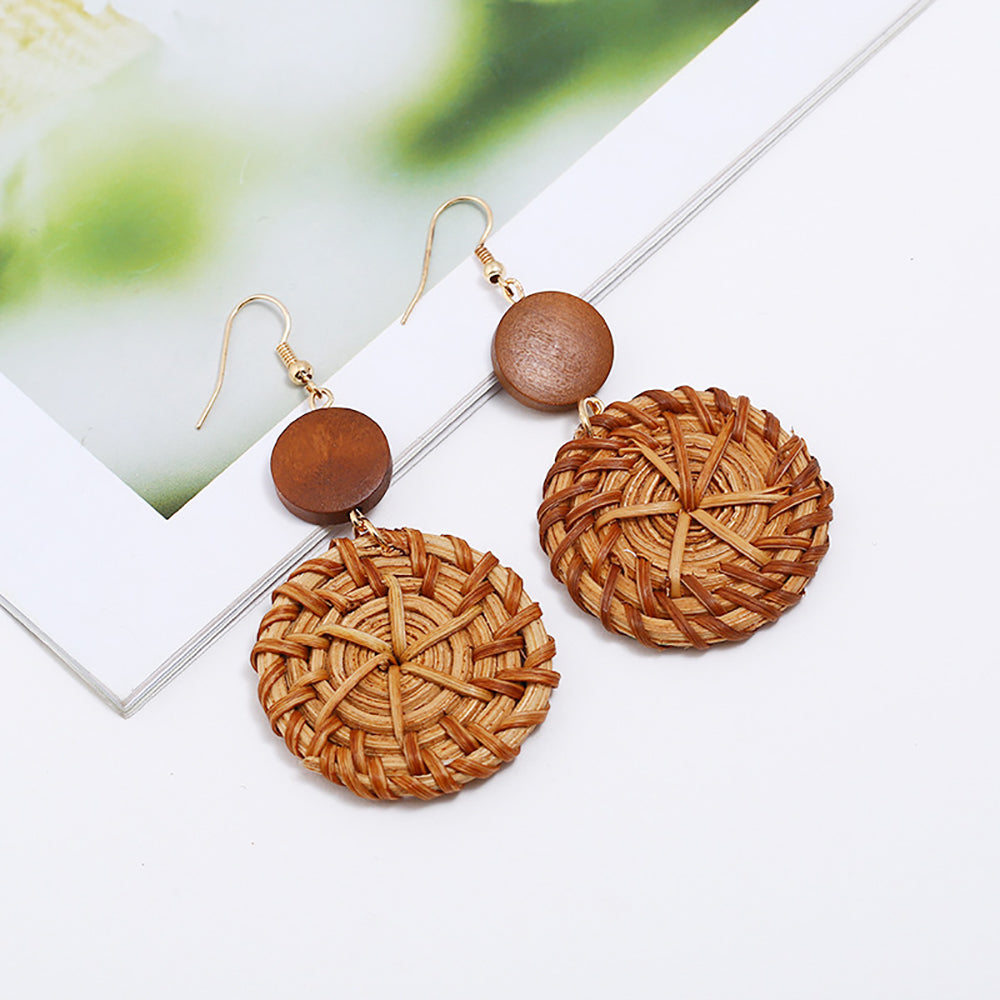 Geometric Drop Earrings