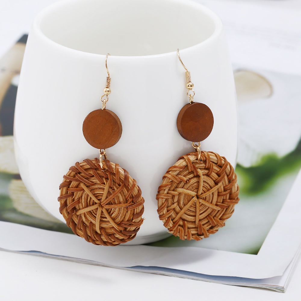 Geometric Drop Earrings