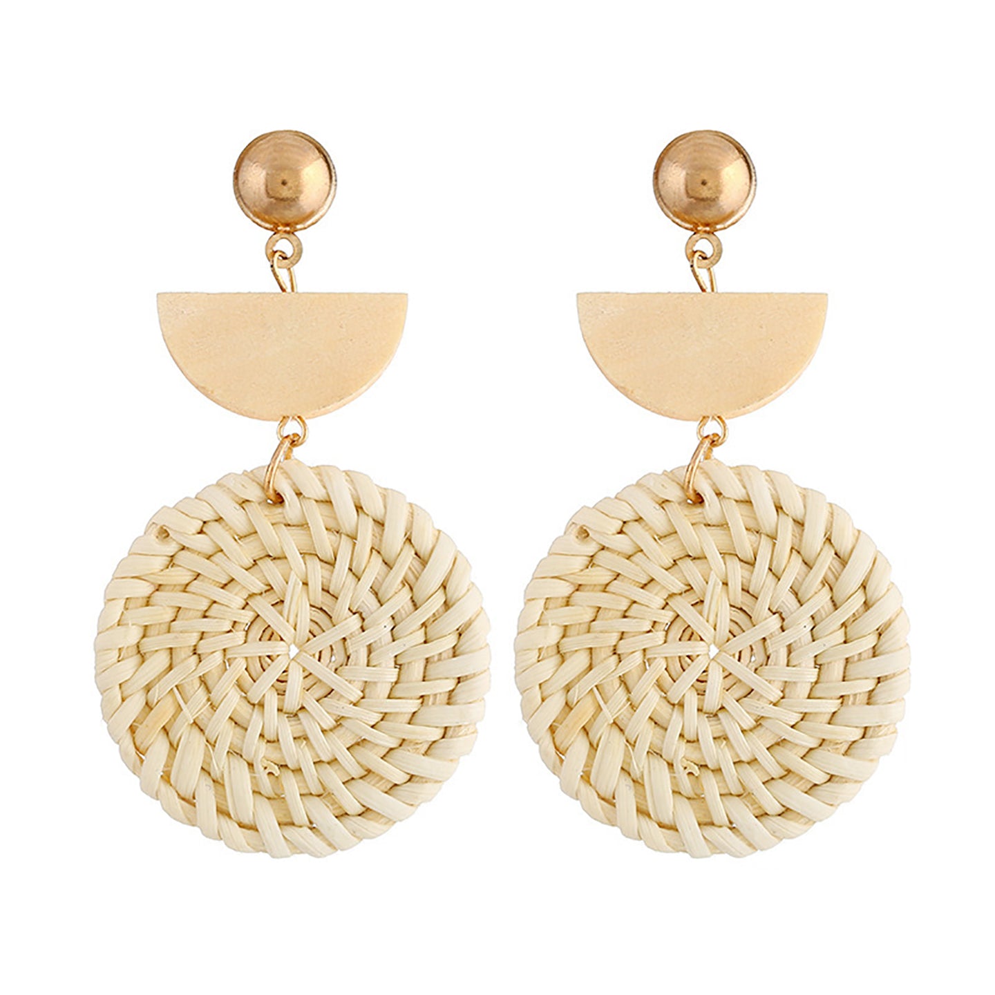 Geometric Drop Earrings