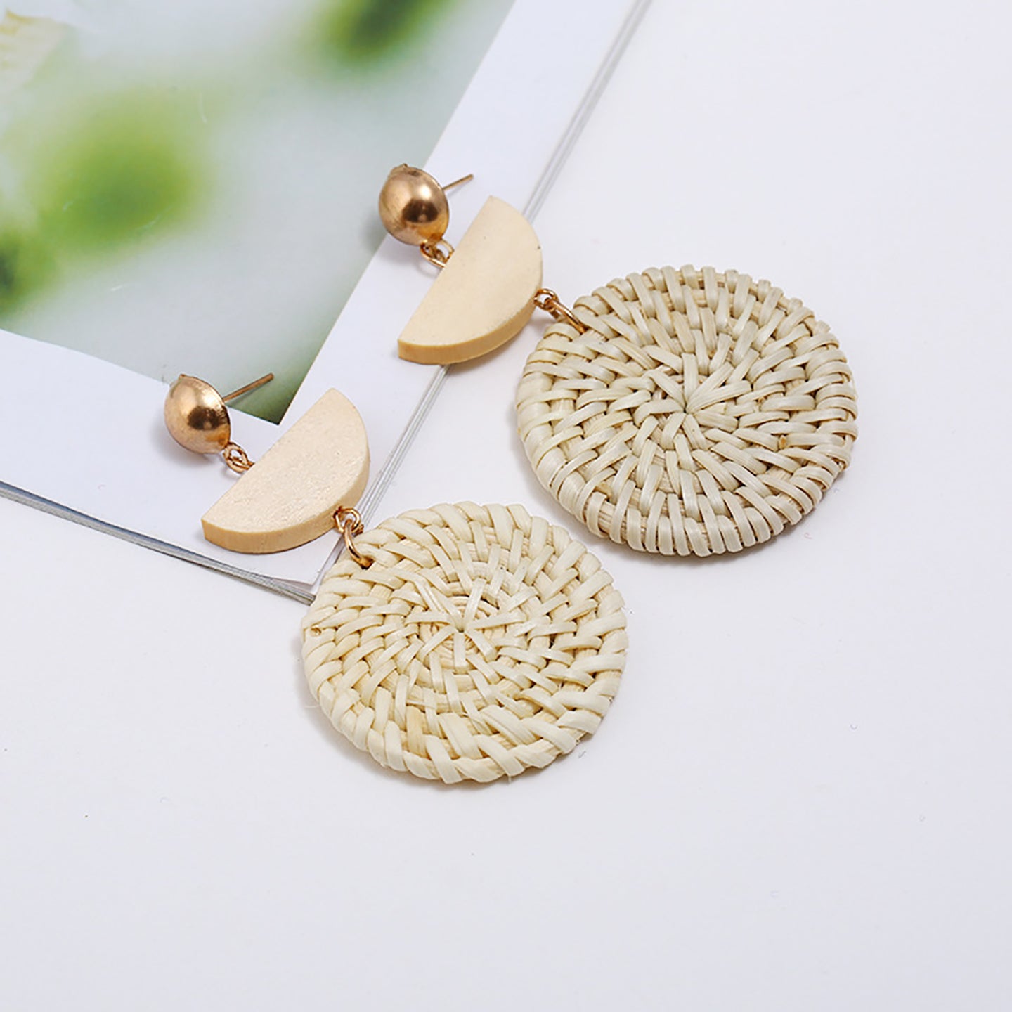 Geometric Drop Earrings