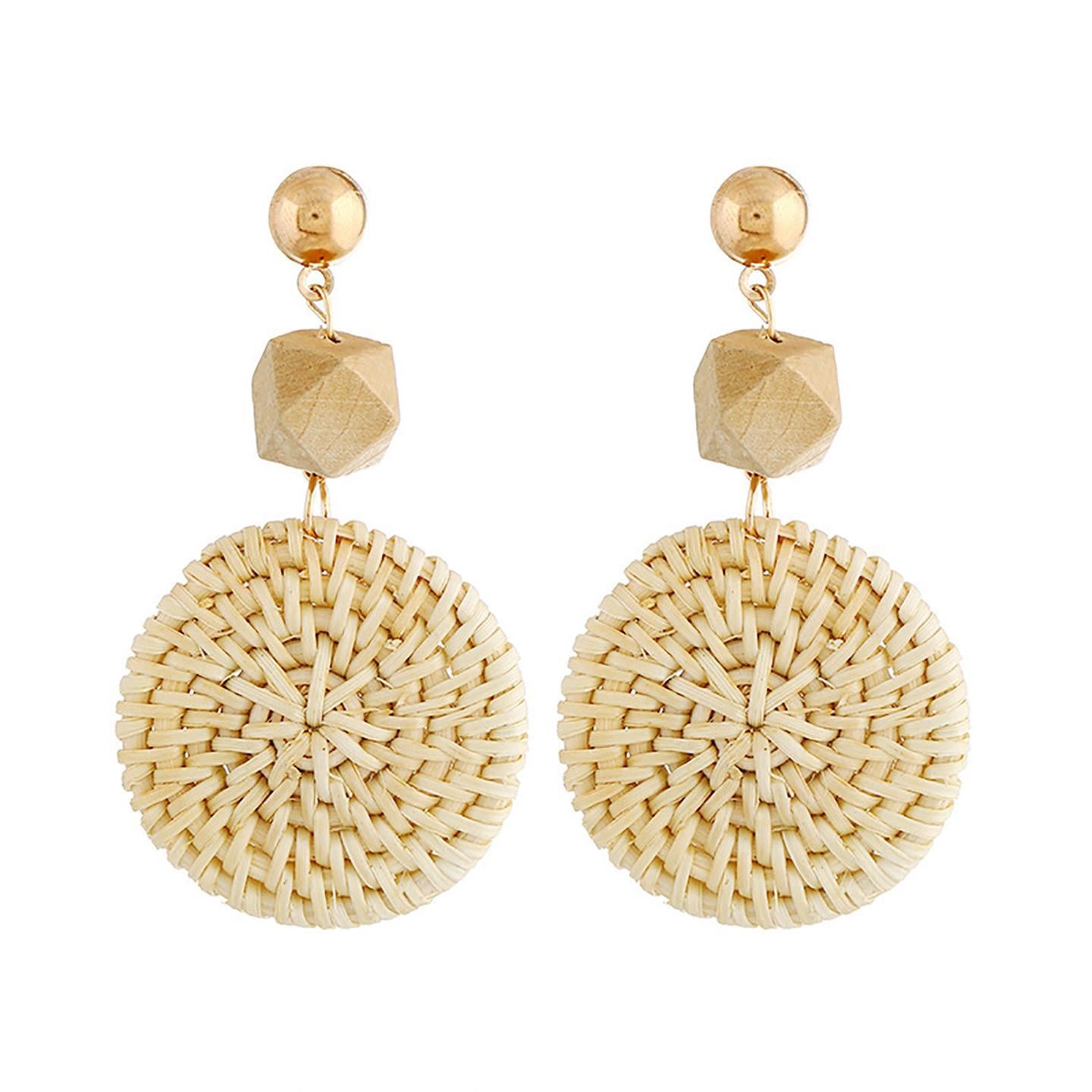 Geometric Drop Earrings
