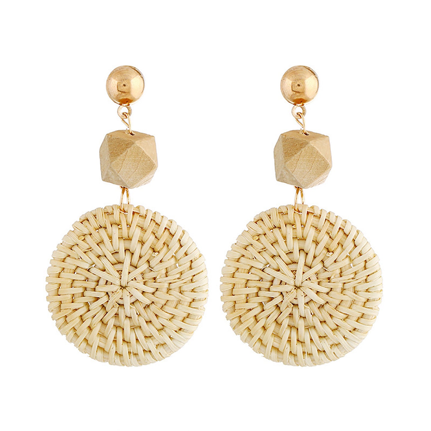Geometric Drop Earrings