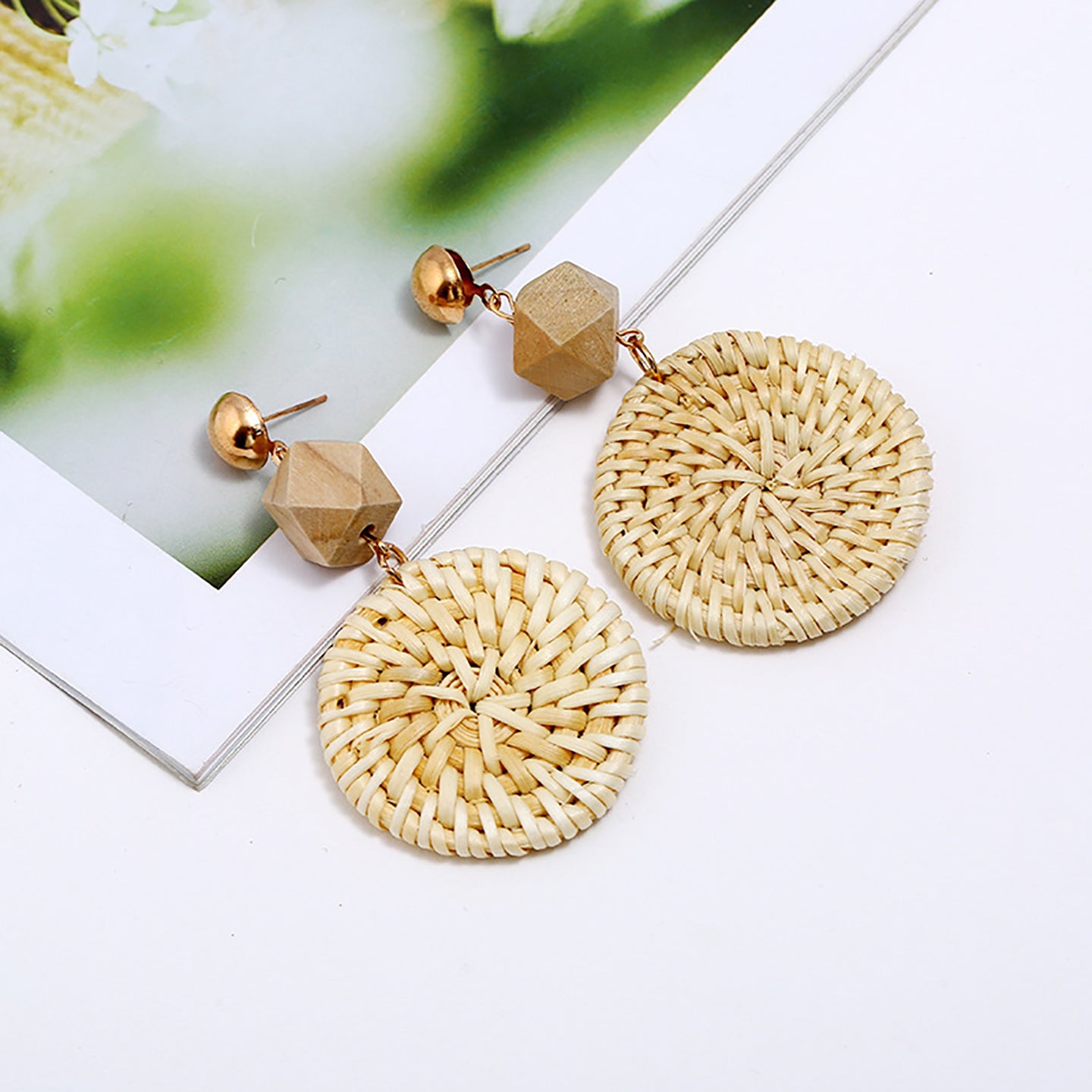 Geometric Drop Earrings
