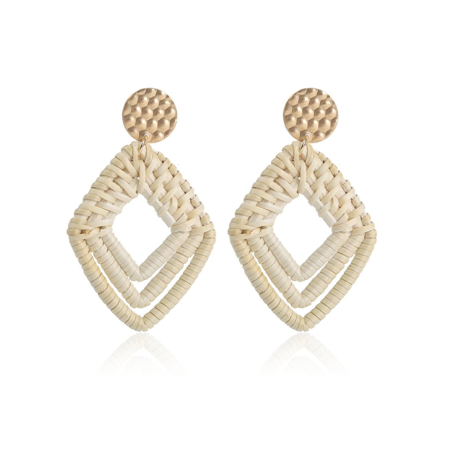 Geometric Drop Earrings