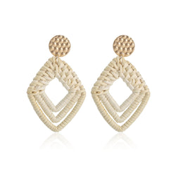 Geometric Drop Earrings