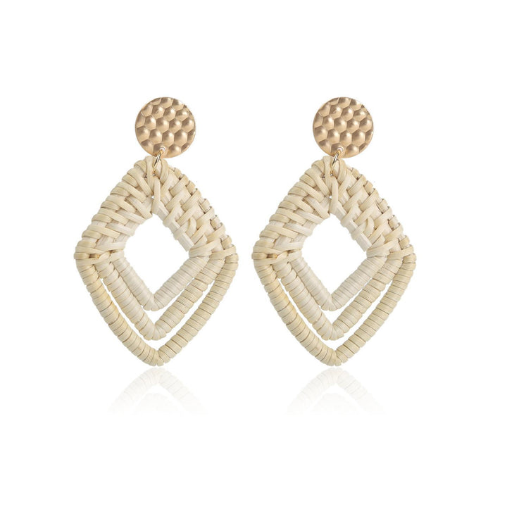 Geometric Drop Earrings