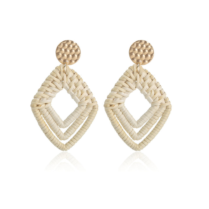 Geometric Drop Earrings