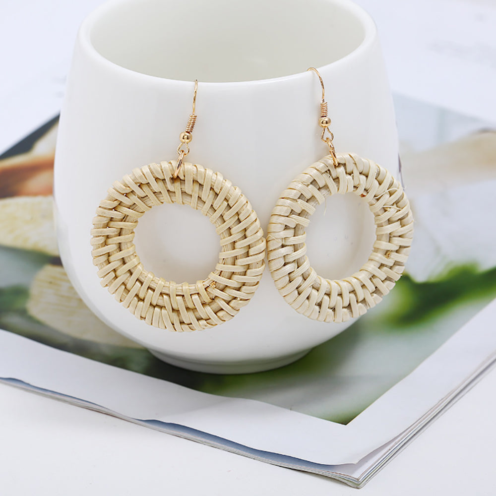 Geometric Drop Earrings