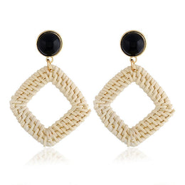 Square Drop Earrings