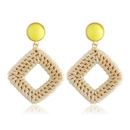 Geometric Drop Earrings