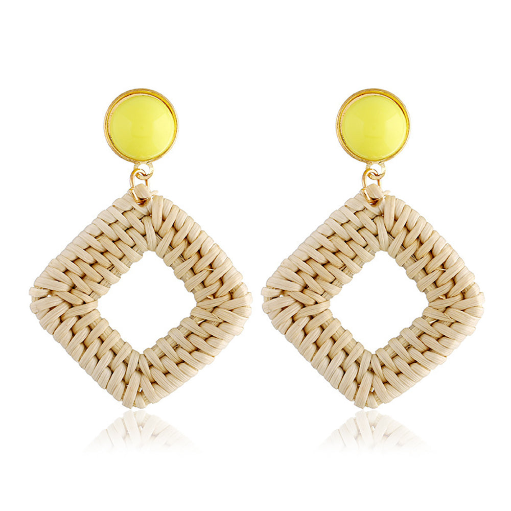 Geometric Drop Earrings