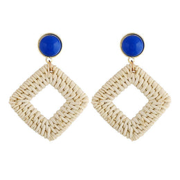Geometric Drop Earrings
