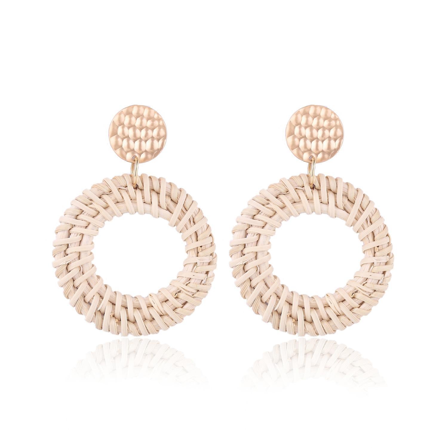 Geometric Drop Earrings