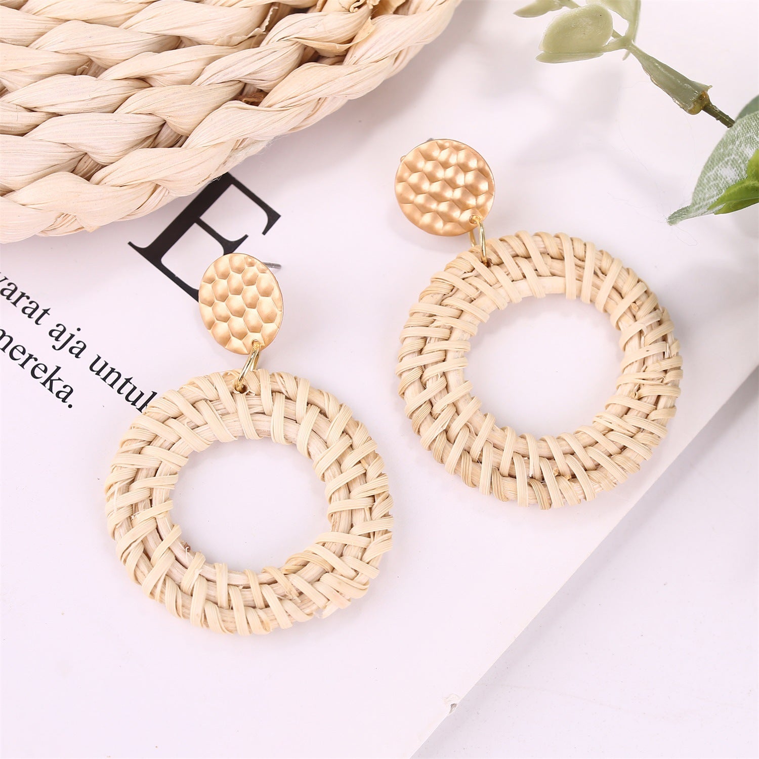 Geometric Drop Earrings