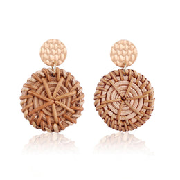 Geometric Drop Earrings