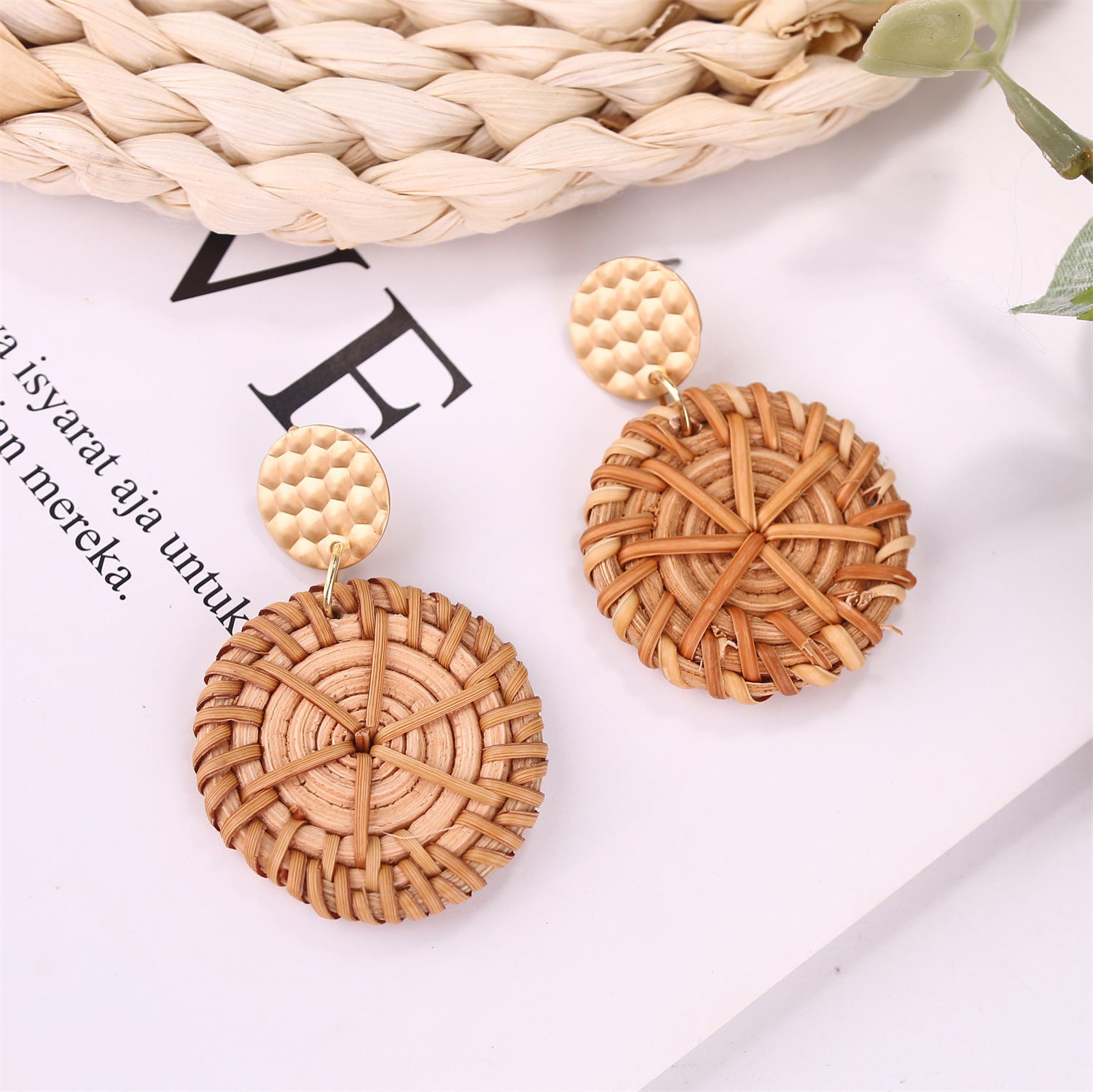 Geometric Drop Earrings