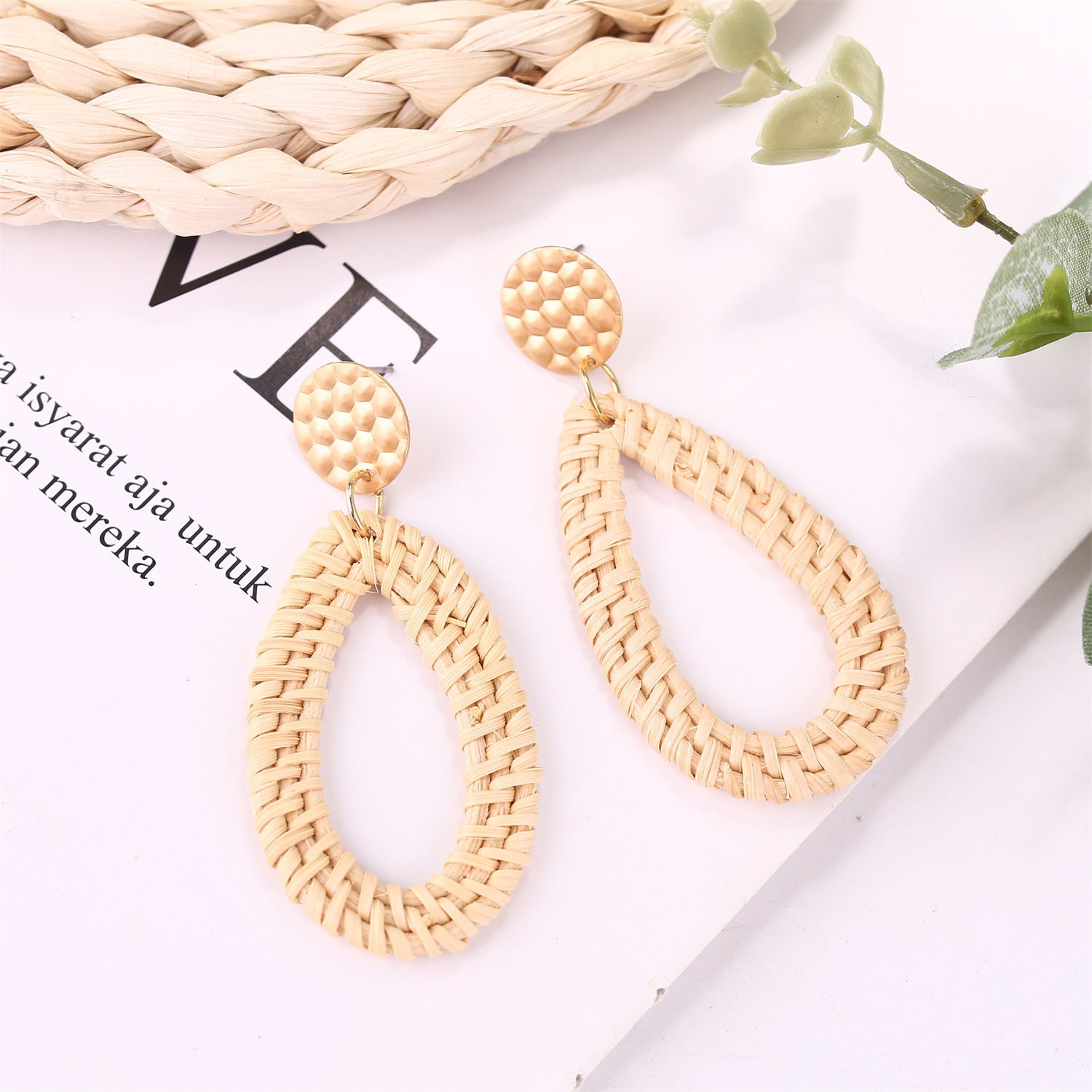 Geometric Drop Earrings
