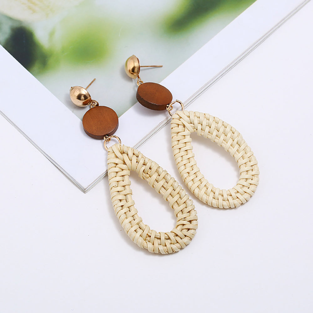 Geometric Drop Earrings