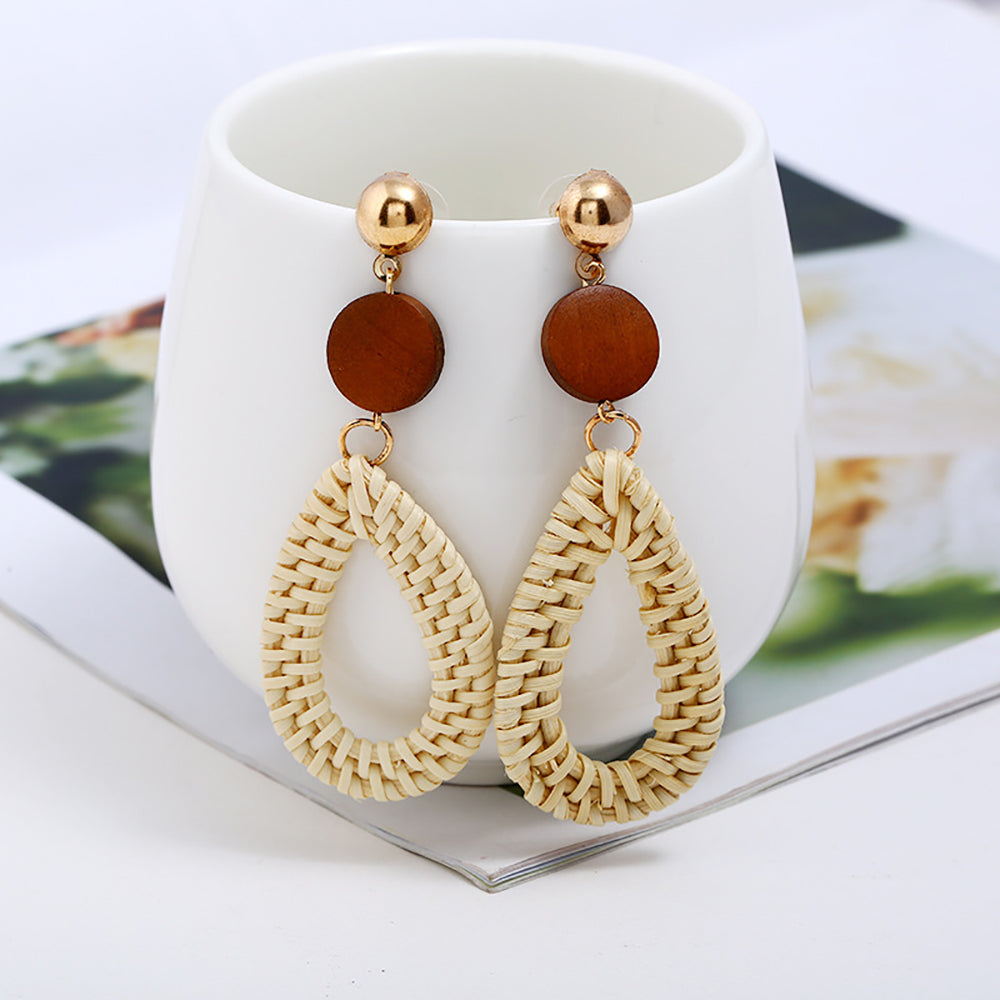 Geometric Drop Earrings