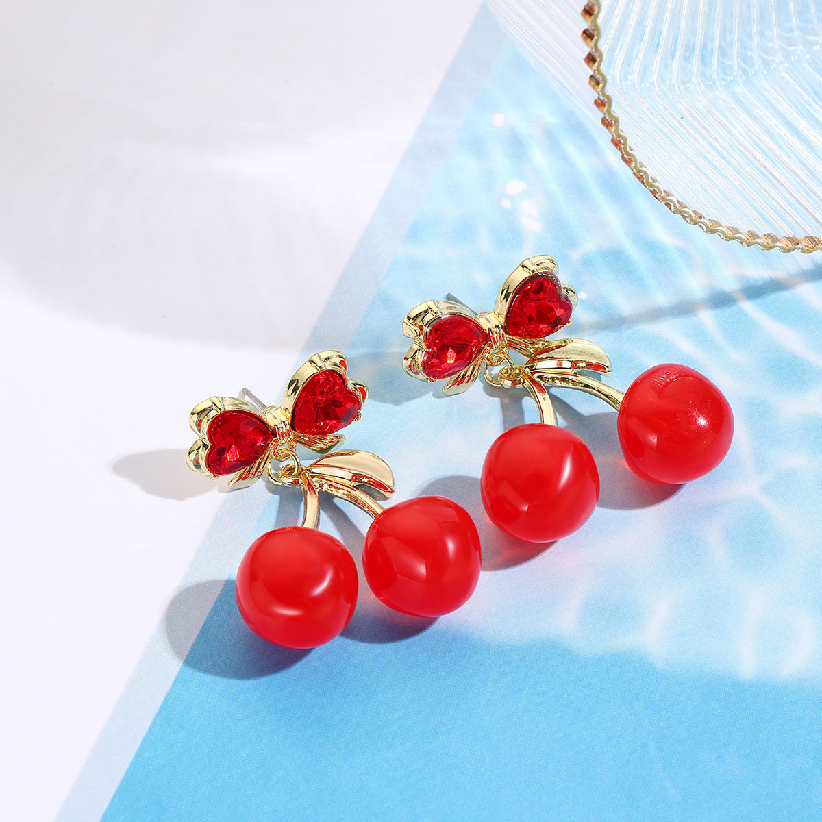 Leaf Shaped Studs Earrings