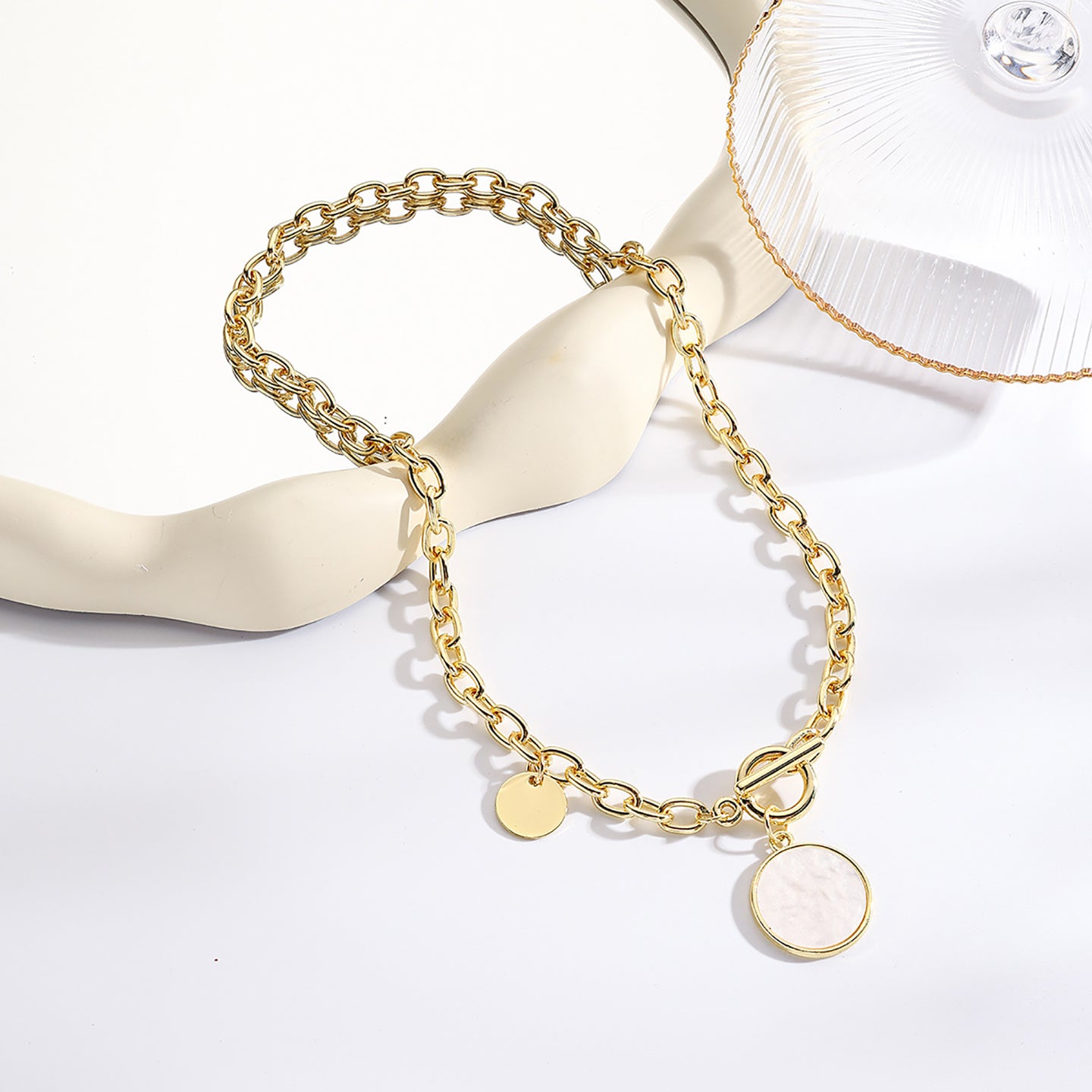 Gold-Plated Link Chain