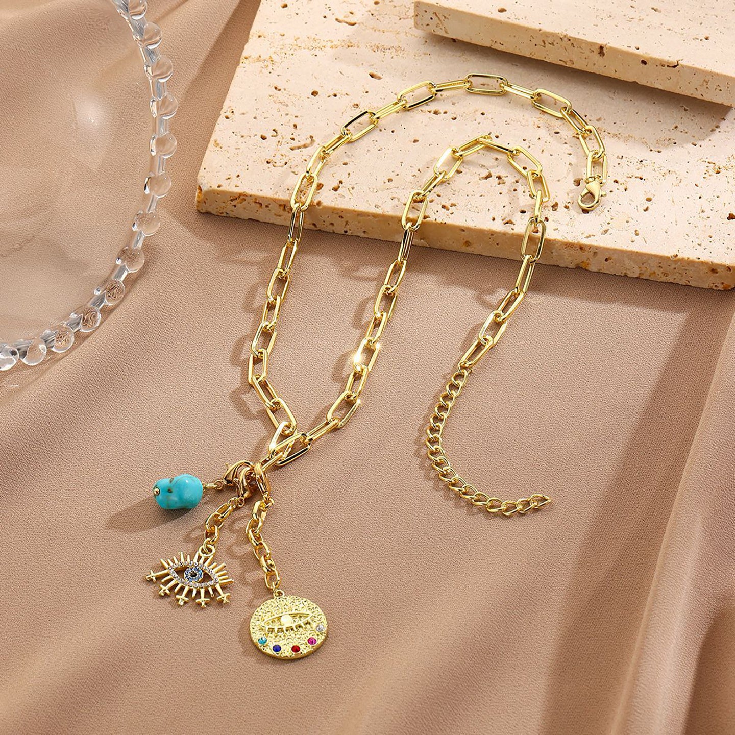 Gold-Plated Link Chains