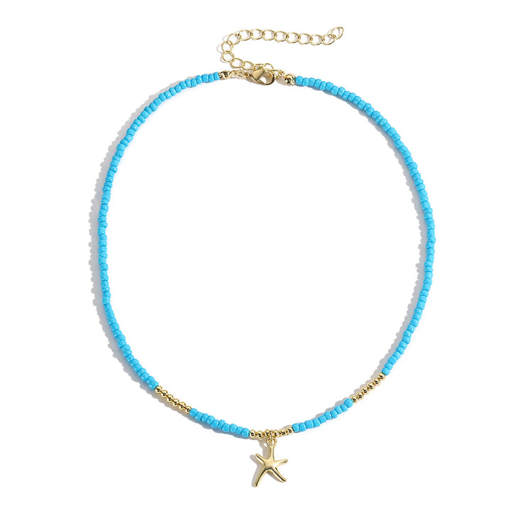 Gold-Plated Beaded Chain