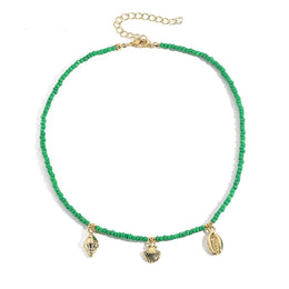 Gold-Plated Beaded Chain