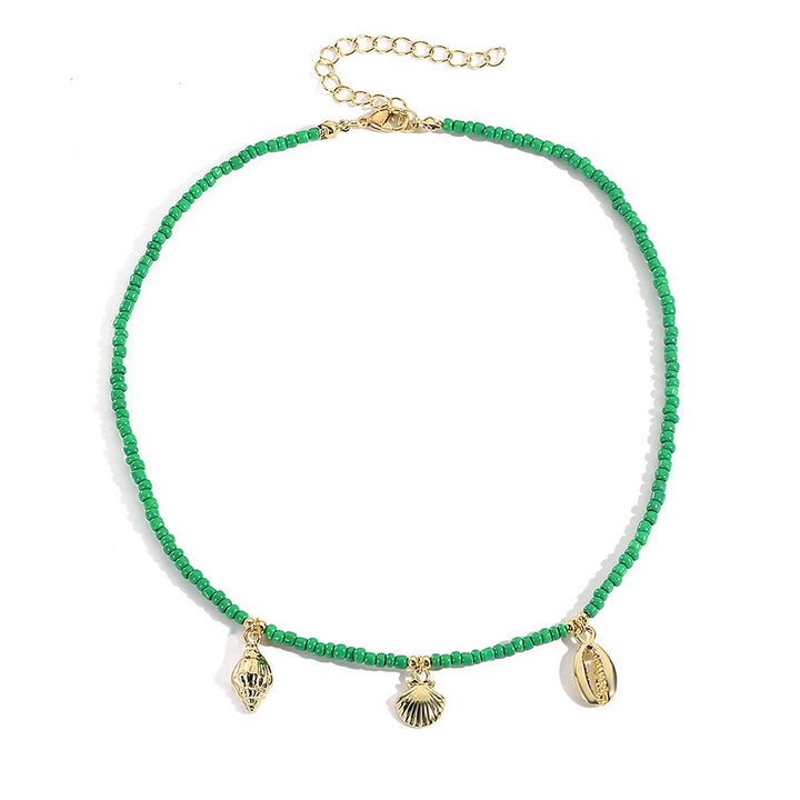 Gold-Plated Beaded Chain