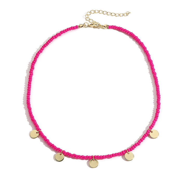 Gold-Plated Beaded Chain