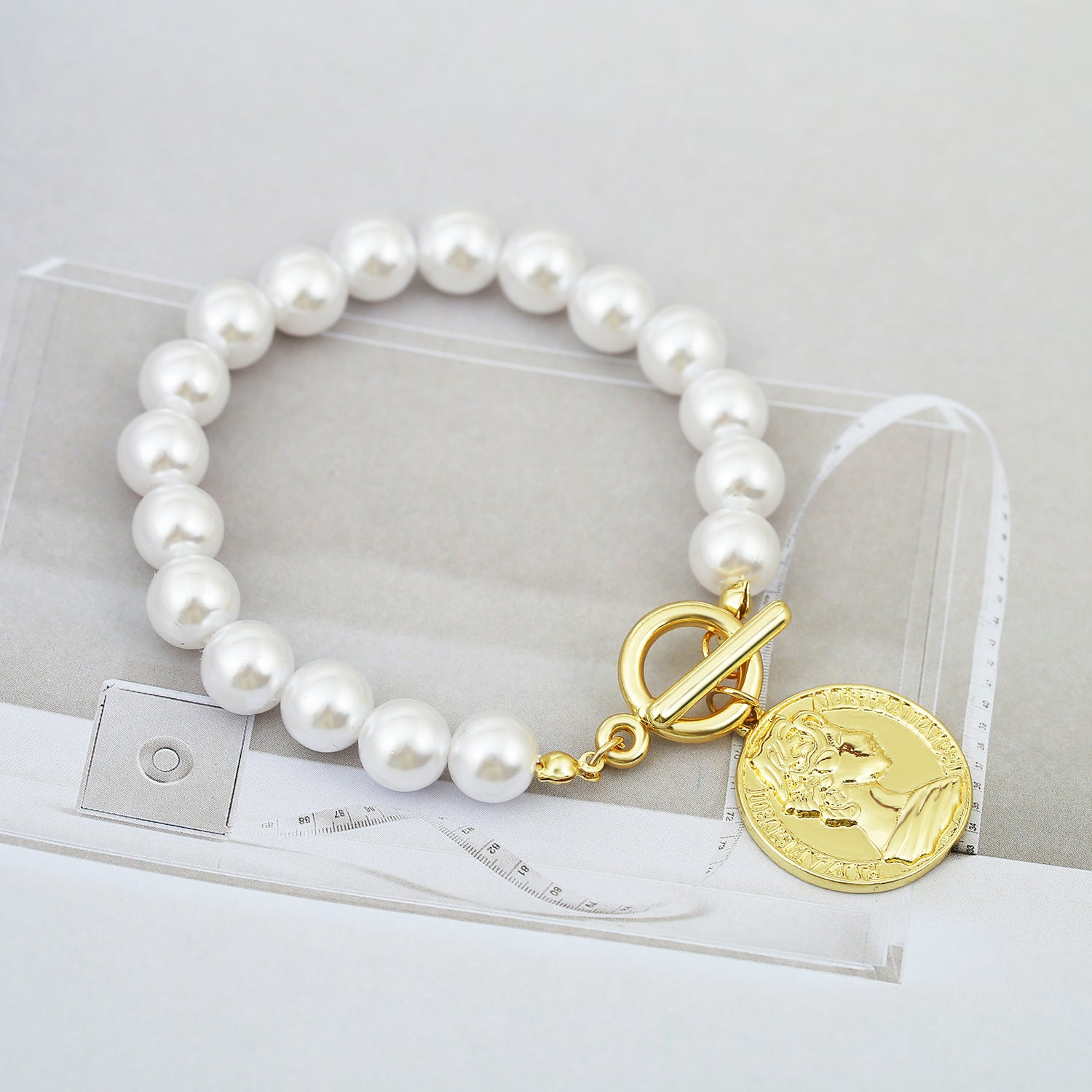 Women Handcrafted Gold-Plated Charm Bracelet