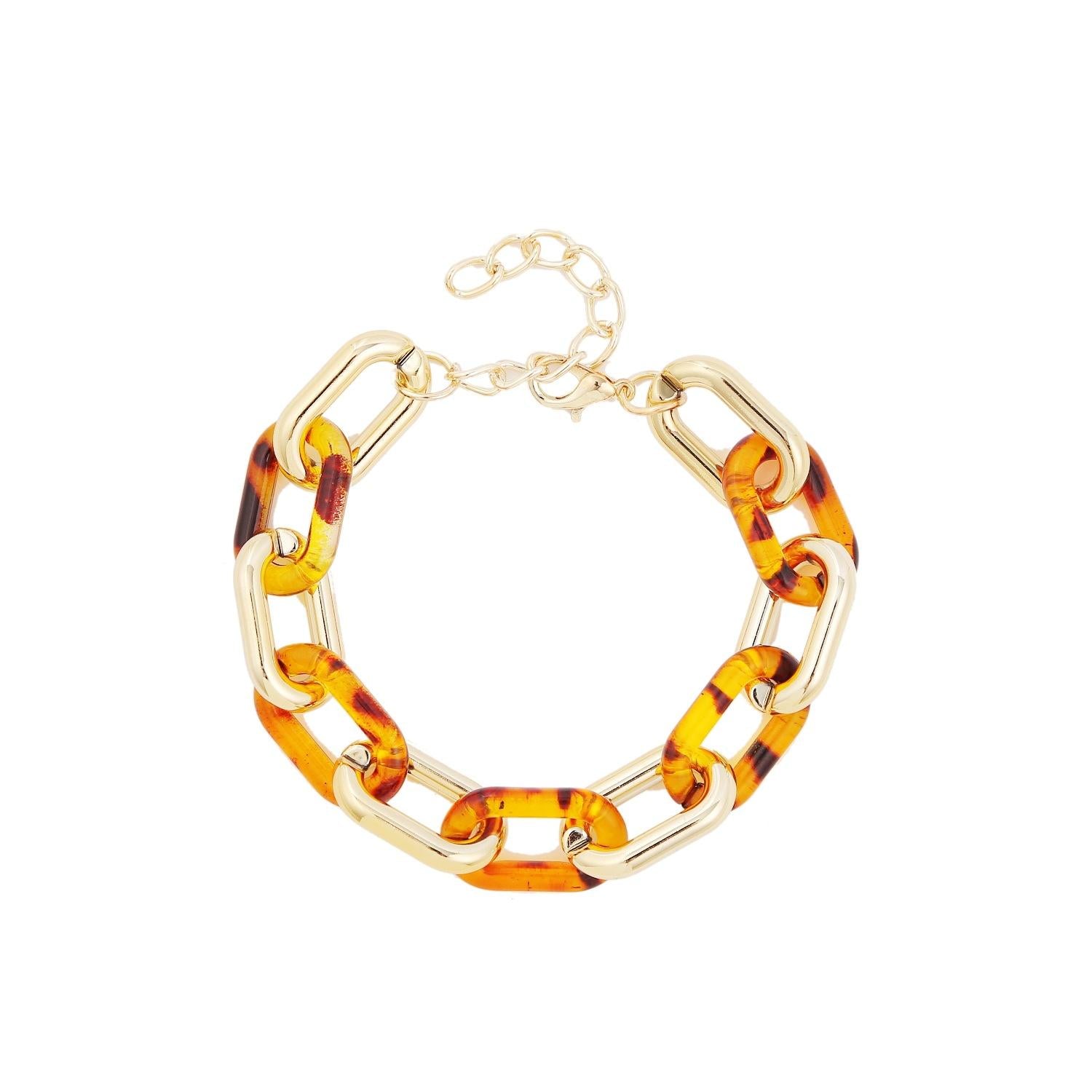 Women Handcrafted Gold-Plated Wraparound Bracelet