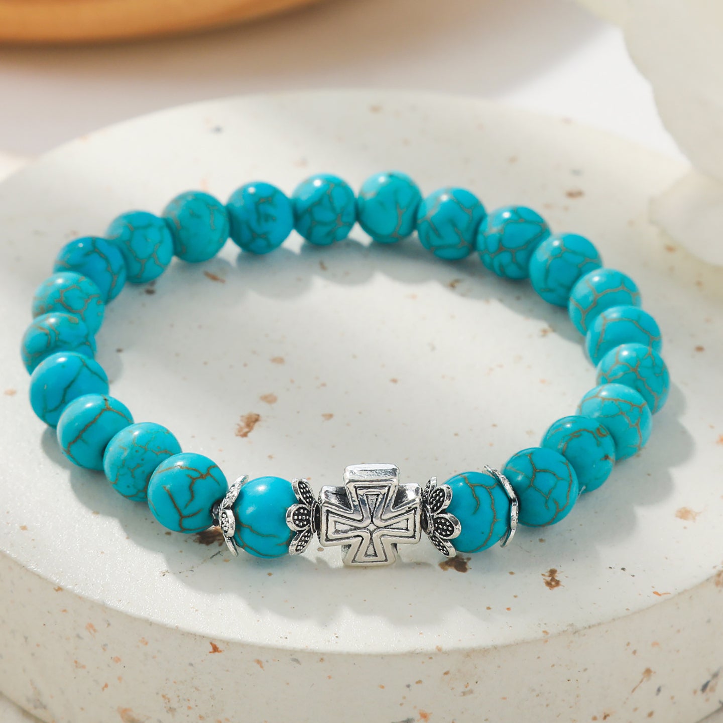 Women Handcrafted Silver-Plated Bracelet