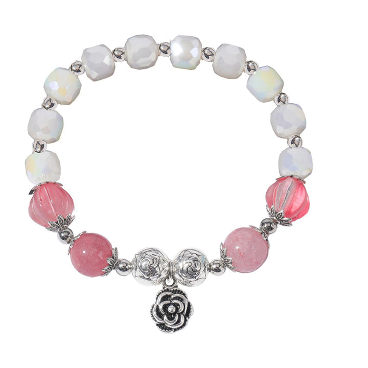 Women Antique Silver-Plated Bracelet