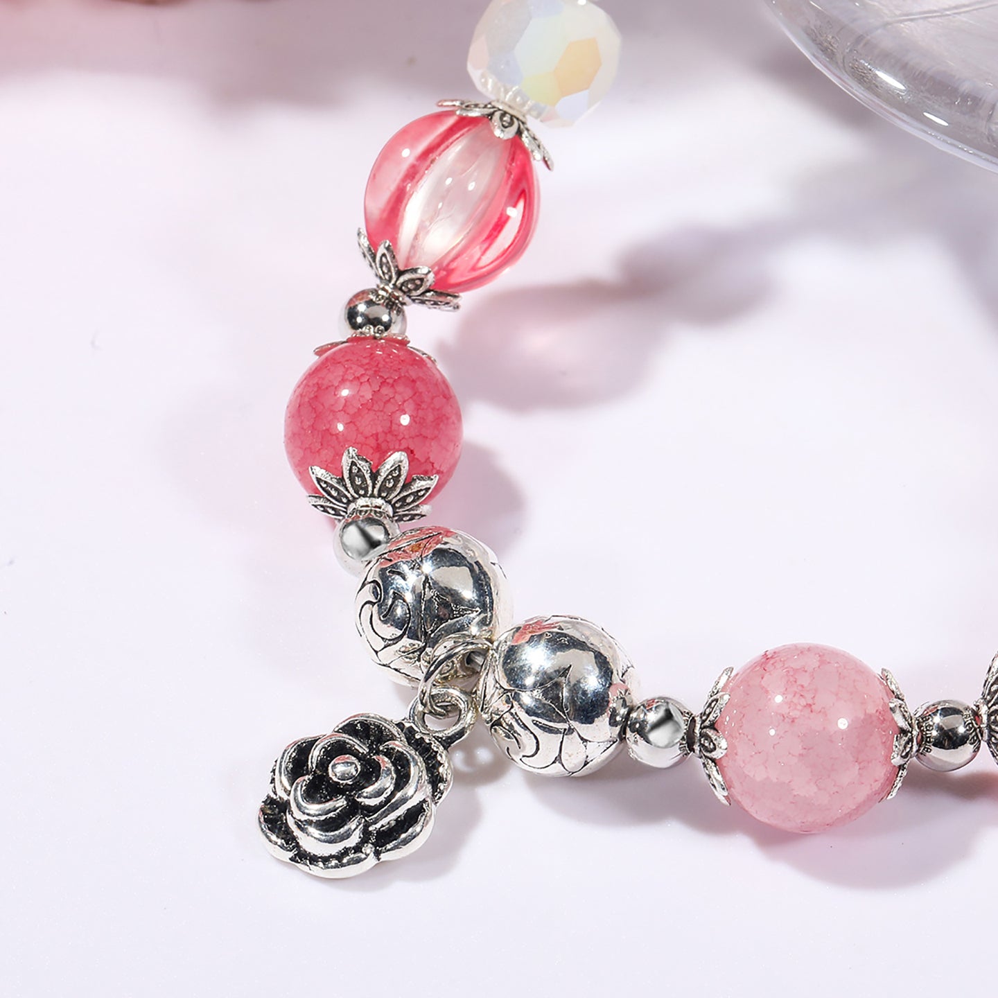 Women Antique Silver-Plated Bracelet