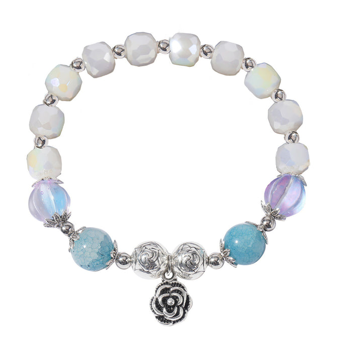 Women Antique Silver-Plated Bracelet