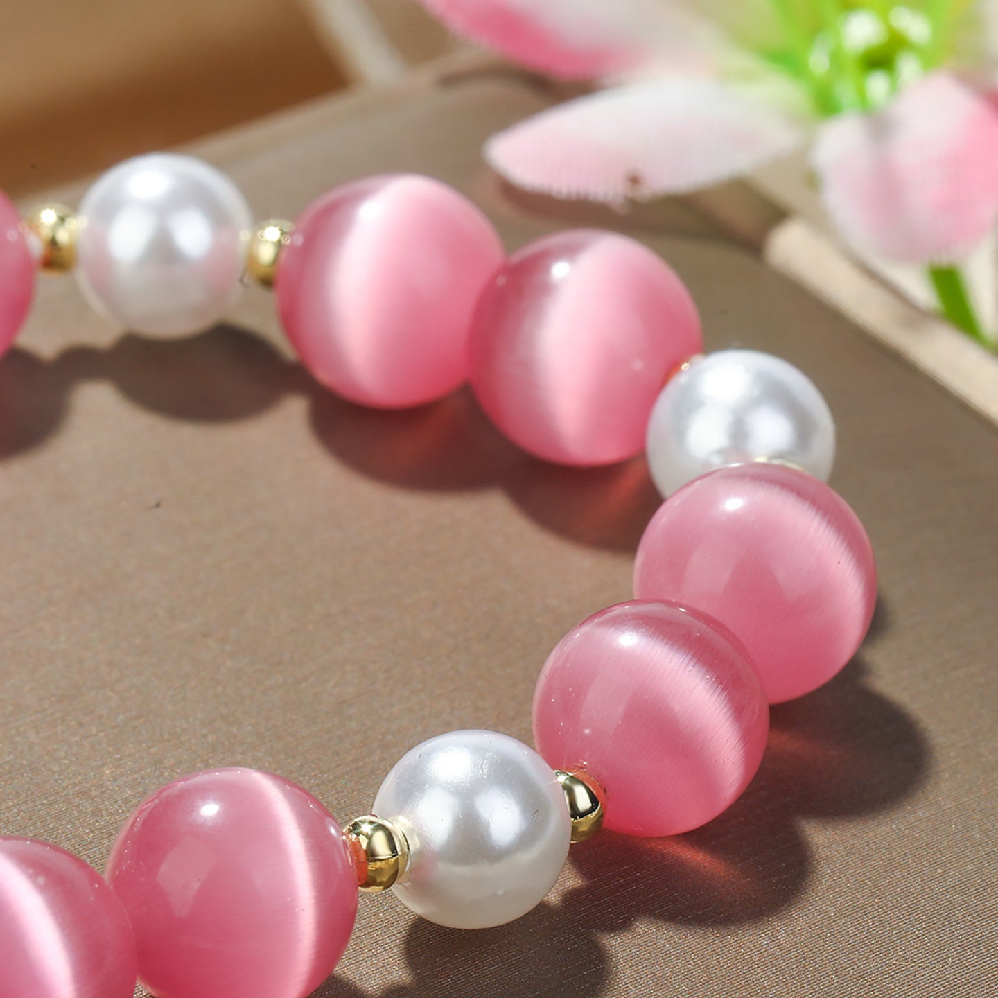 Women Enamelled Gold-Plated Charm Bracelet