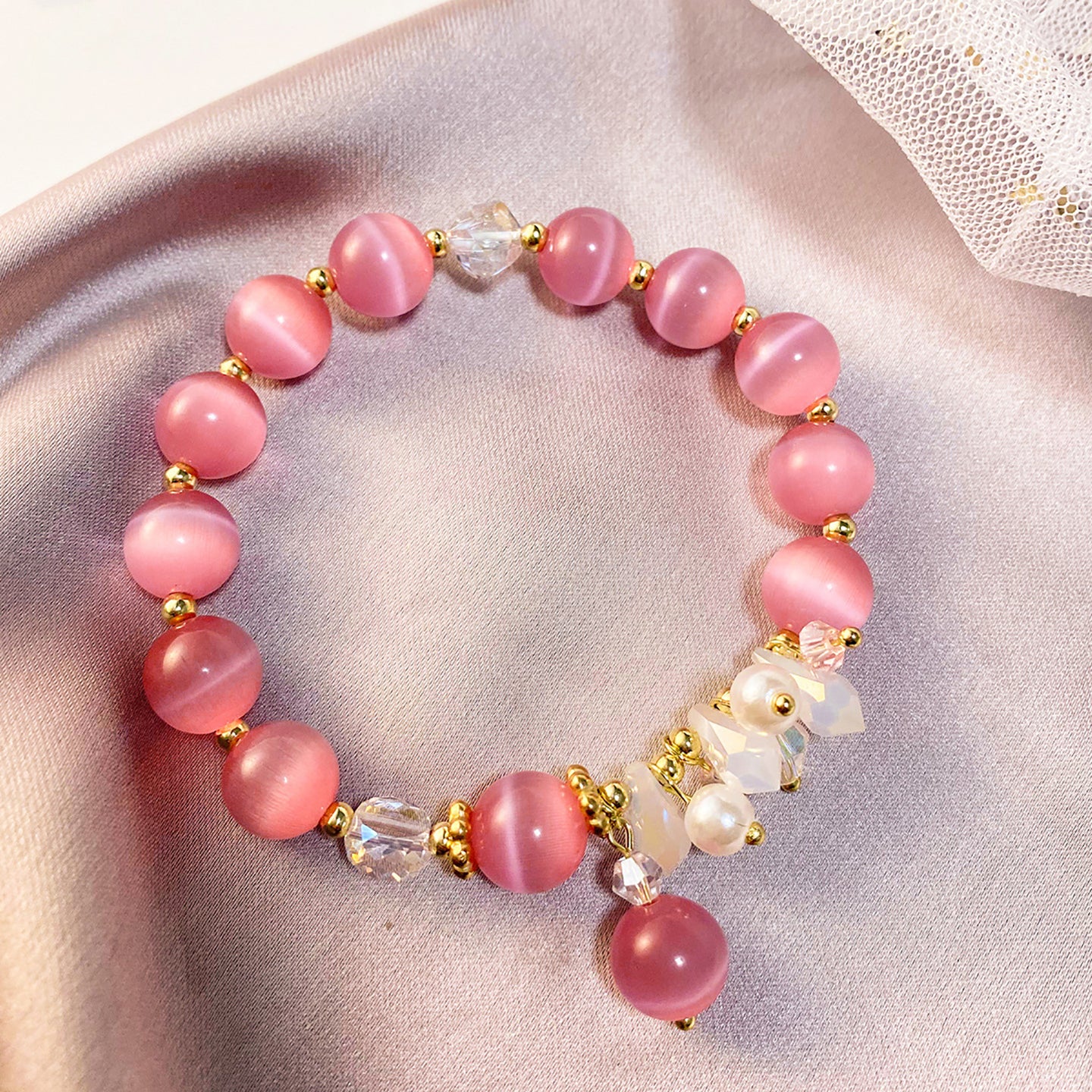 Women Gold-Plated Charm Bracelet