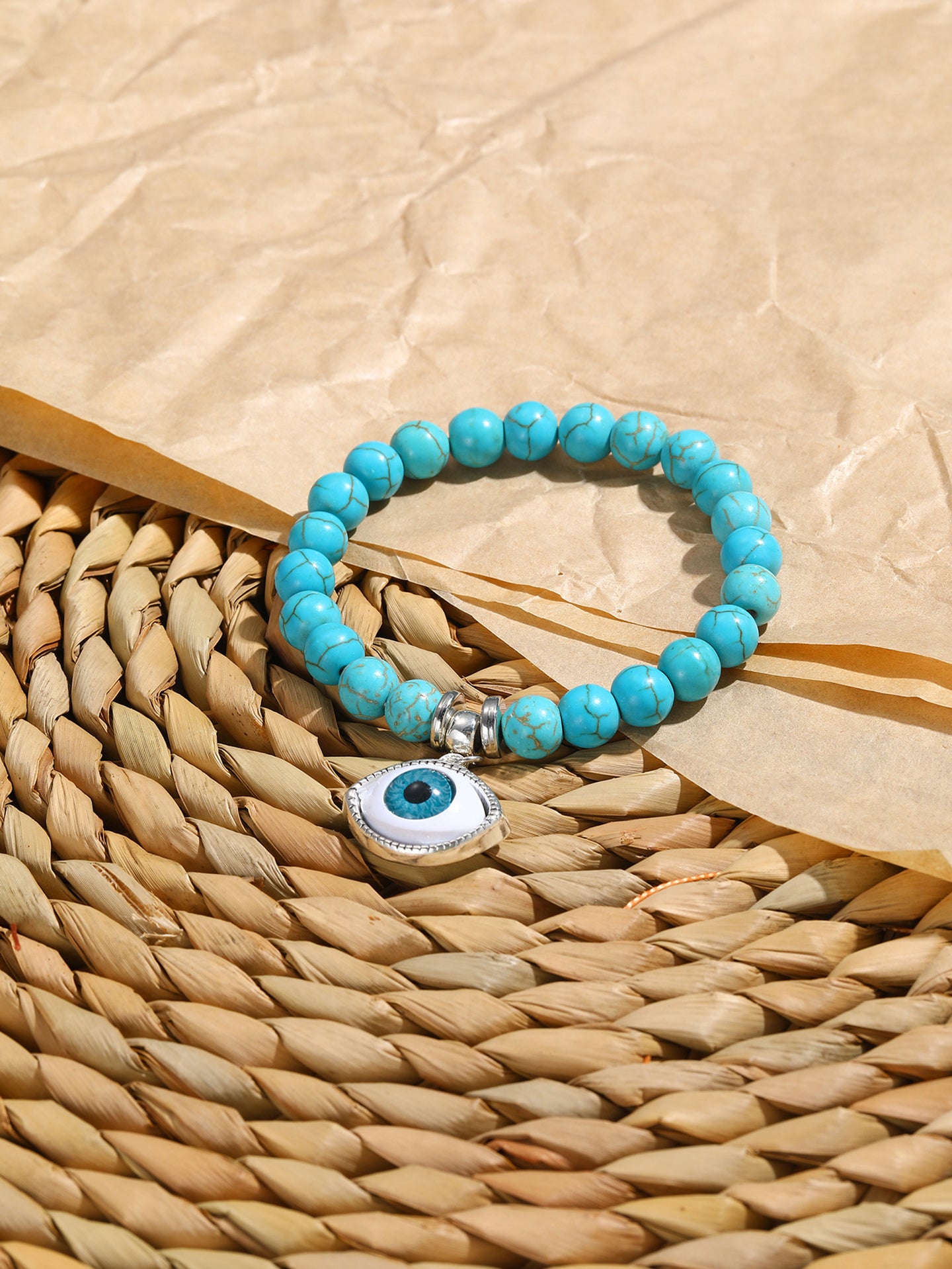 Women Handcrafted Silver-Plated Bracelet
