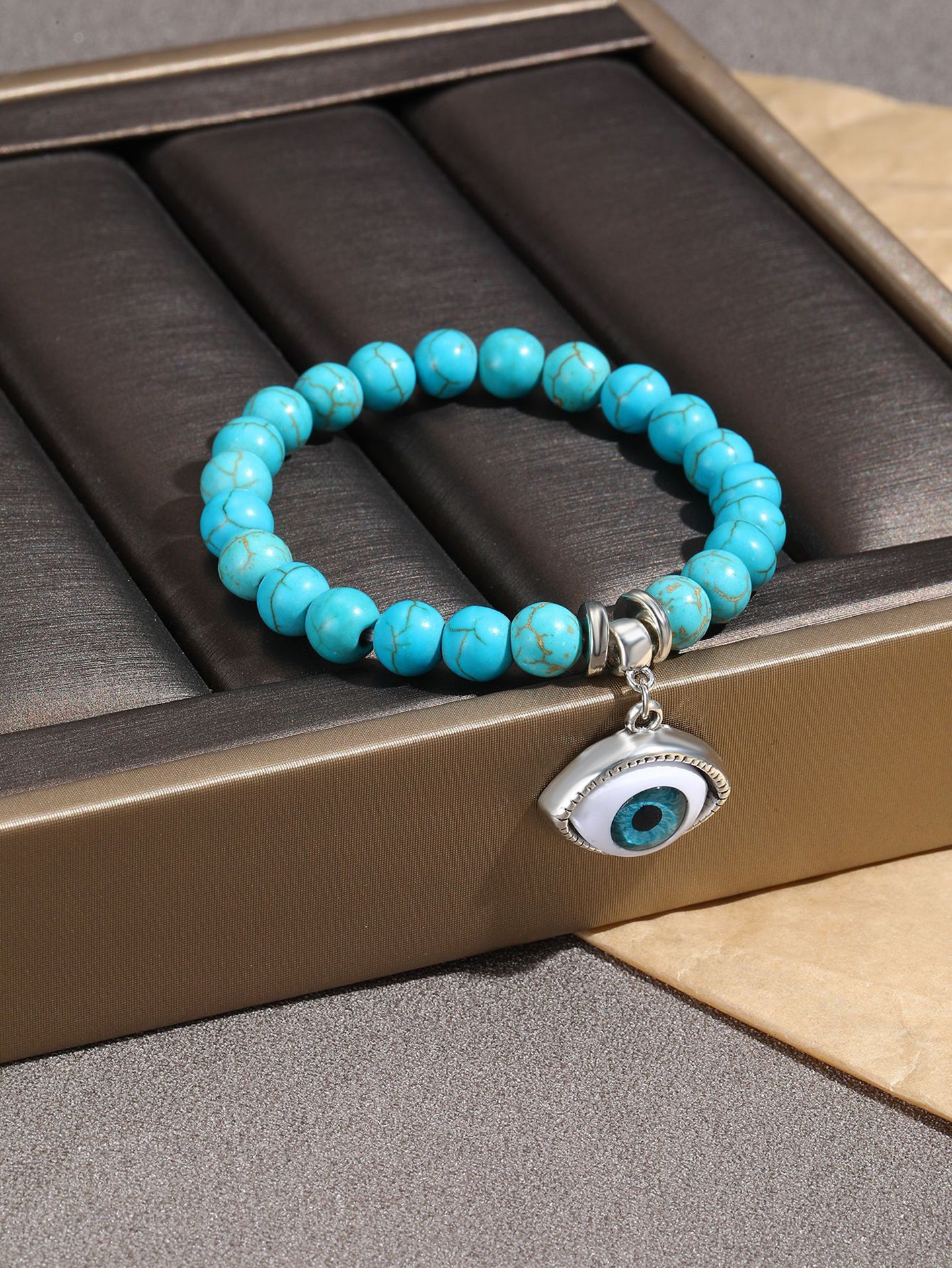 Women Handcrafted Silver-Plated Bracelet