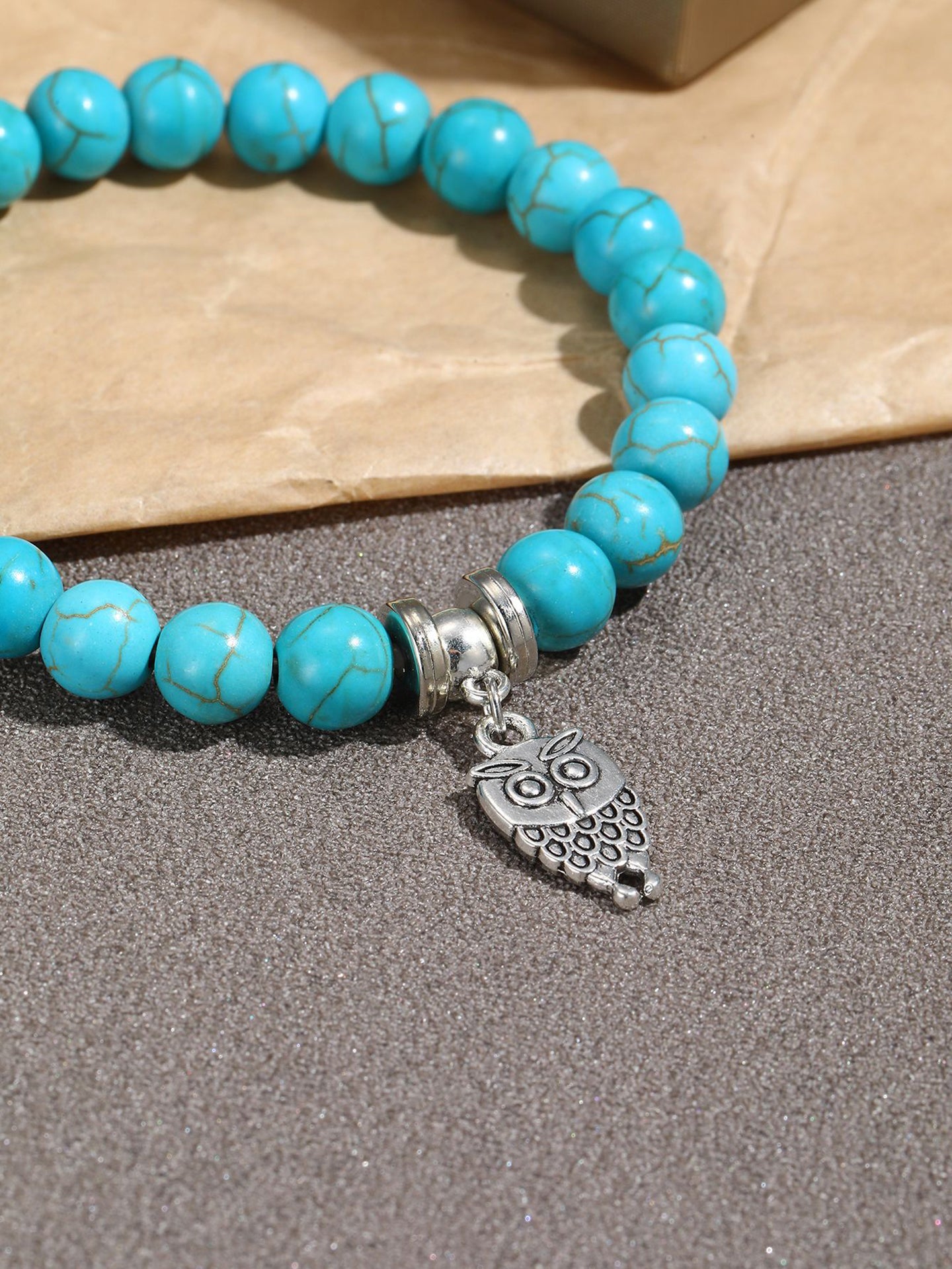 Women Handcrafted Silver-Plated Bracelet