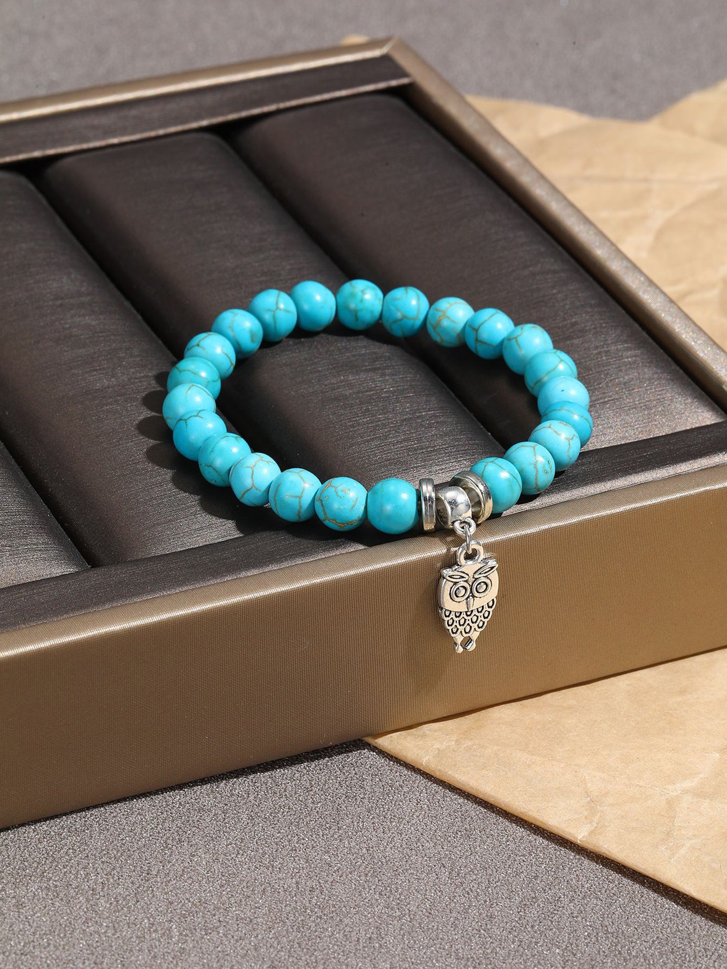Women Handcrafted Silver-Plated Bracelet