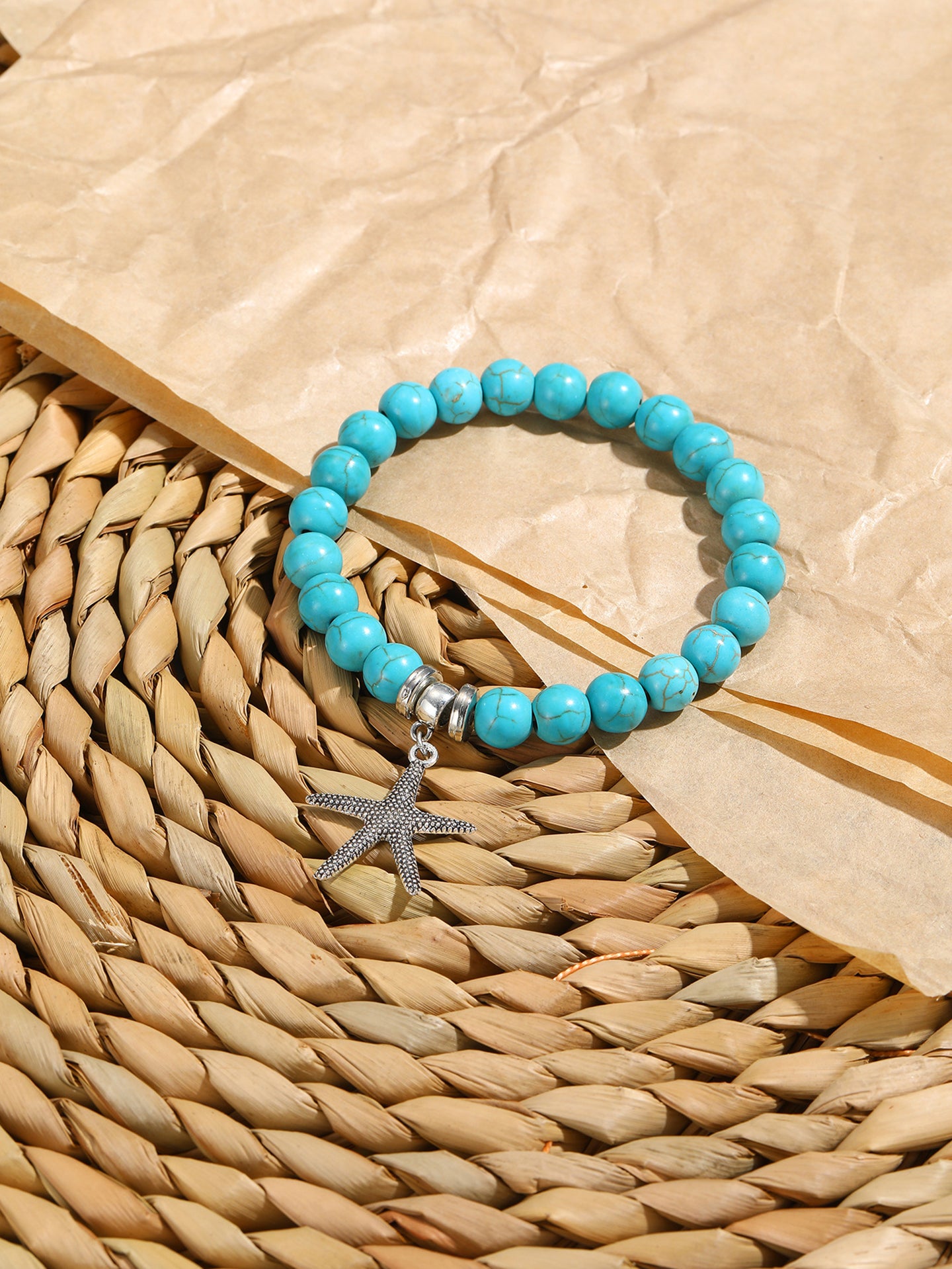 Women Handcrafted Silver-Plated Bracelet