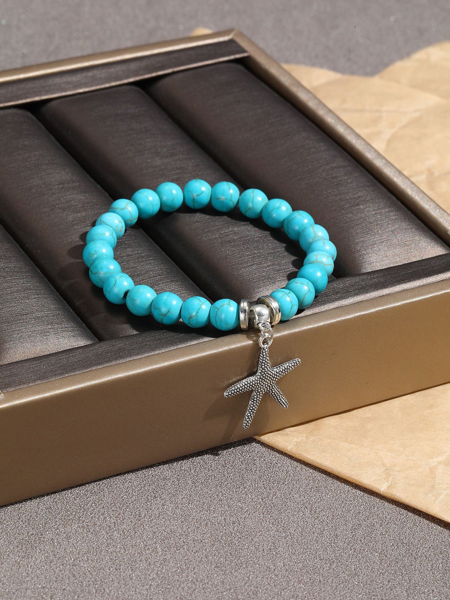 Women Handcrafted Silver-Plated Bracelet