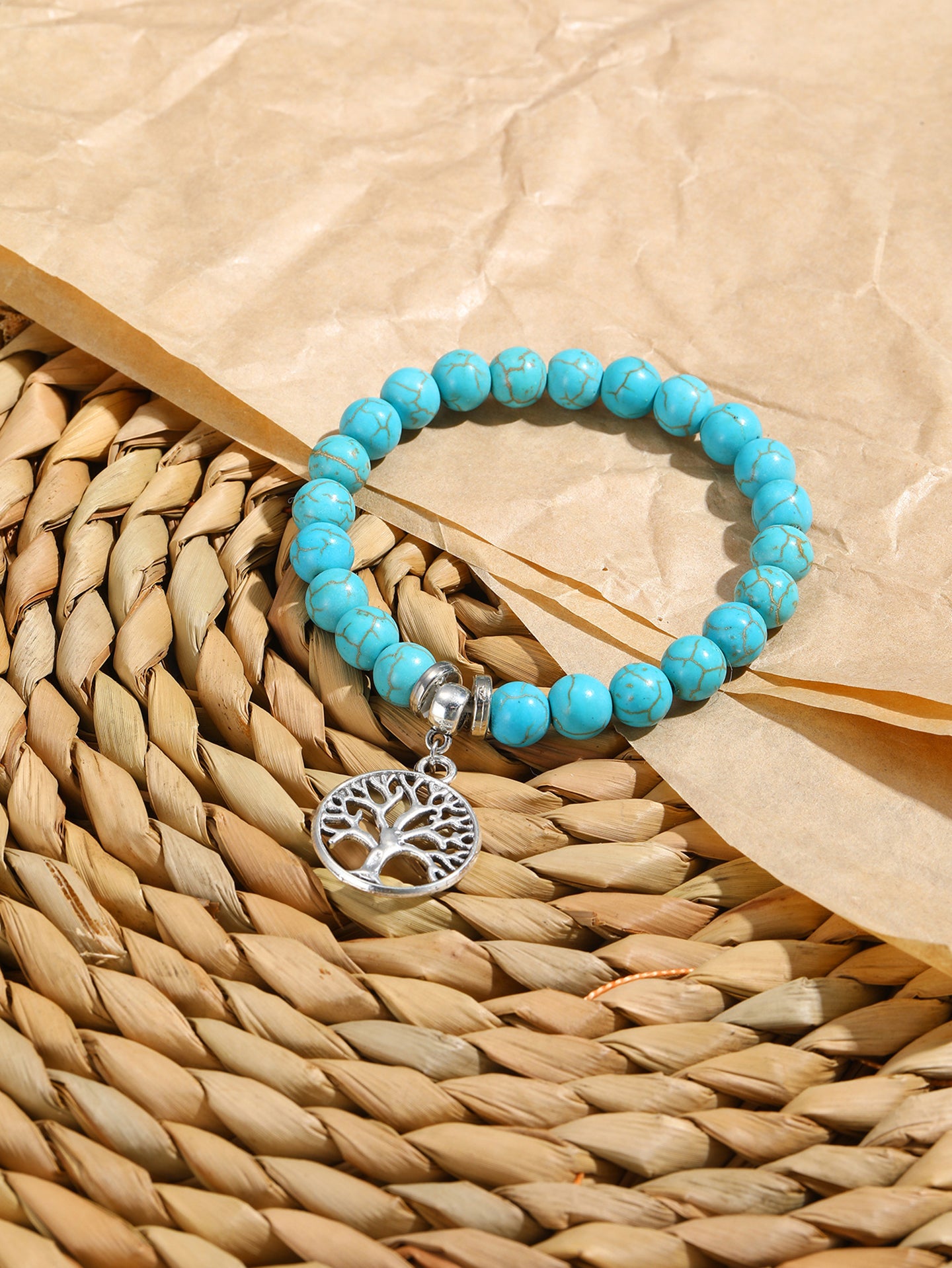 Women Handcrafted Silver-Plated Bracelet