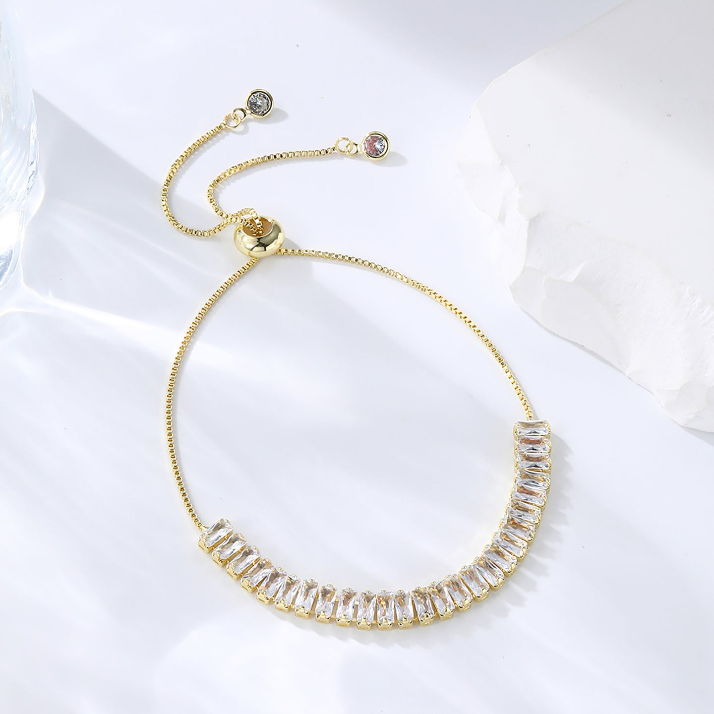 Women Gold-Plated Wraparound Bracelet