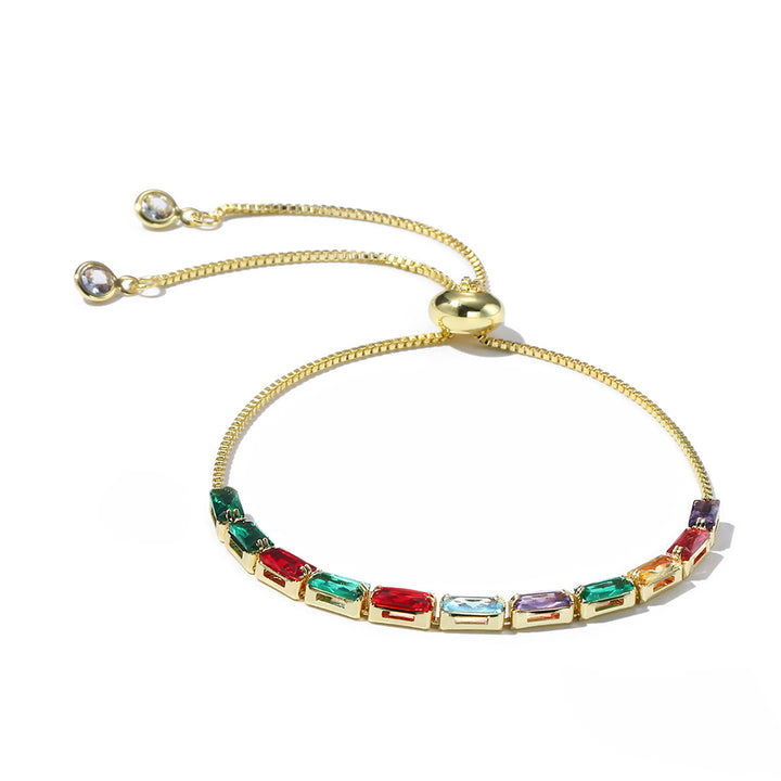 Women Handcrafted Gold-Plated Charm Bracelet