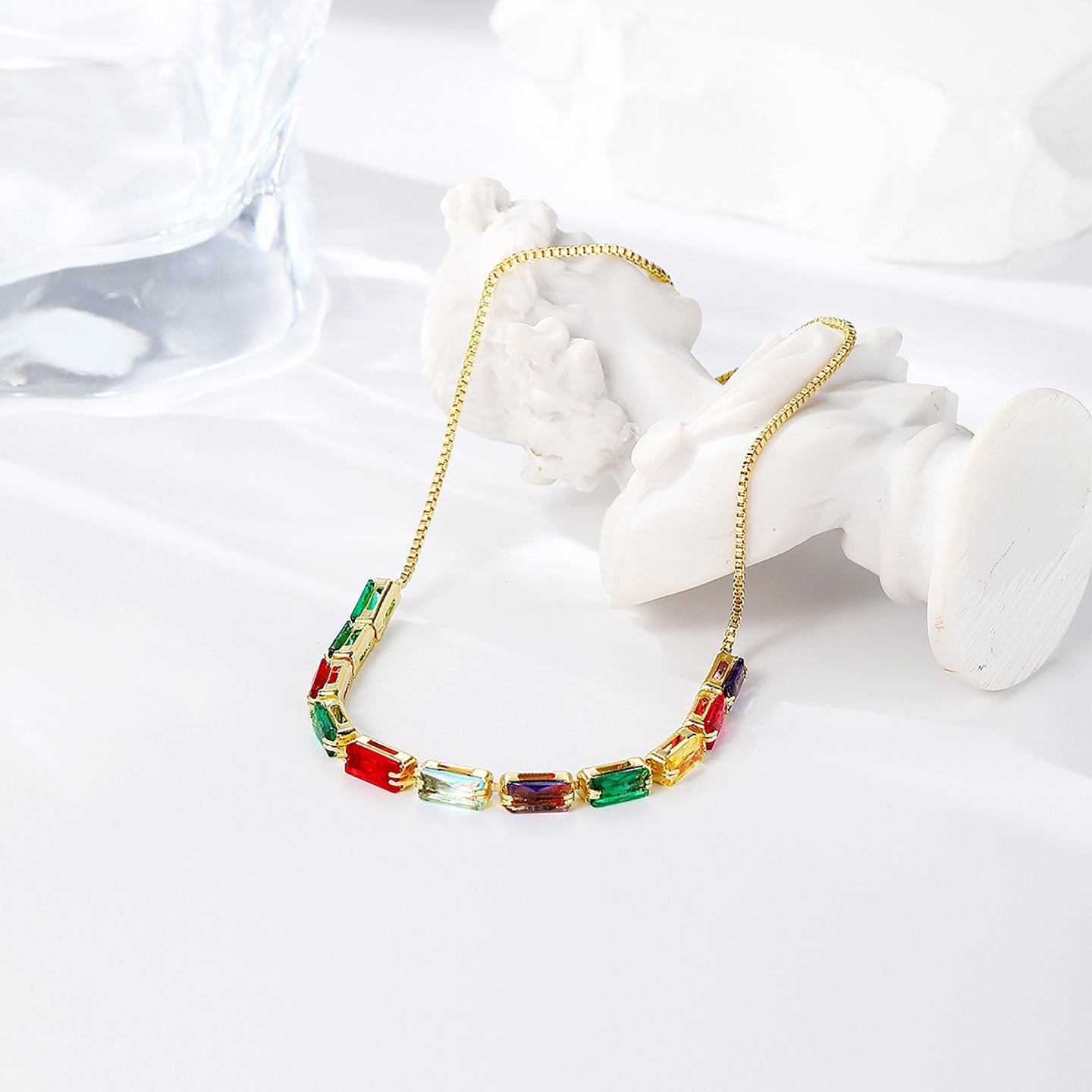 Women Handcrafted Gold-Plated Charm Bracelet