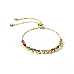 Women Handcrafted Gold-Plated Wraparound Bracelet