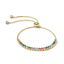 Women Handcrafted Gold-Plated Wraparound Bracelet